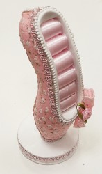Подставка для украшений пуант розовый