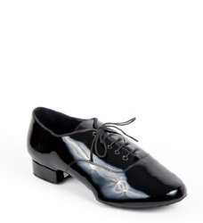 Мужская обувь для танцев стандарт DanceFox 008 лак