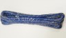 Скакалка ДТЛ для гимнастики синяя люрекс серебро