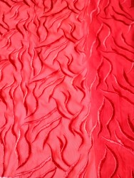 Вышивка на сетке стрейч " Fire em Broidery" ENET2026 красный(Red)