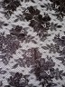 Гипюр Античная роза 2(Antique Lace Black)TLF/ чёрный/Black