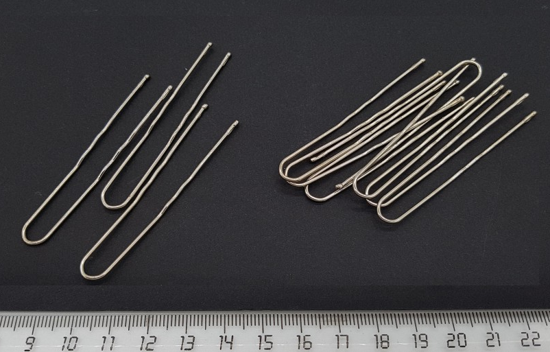 Шпильки American Line 6,3см серебристые