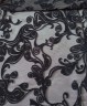 Флок на сетке Завиток FLK21109 чёрный/black