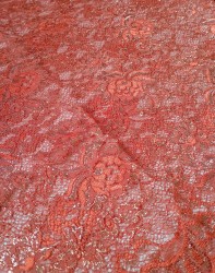 Гипюр Античная роза Antique Lace АLF/Amber