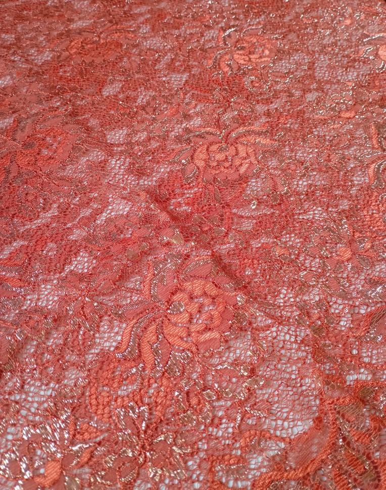 Гипюр Античная роза Antique Lace АLF/Amber