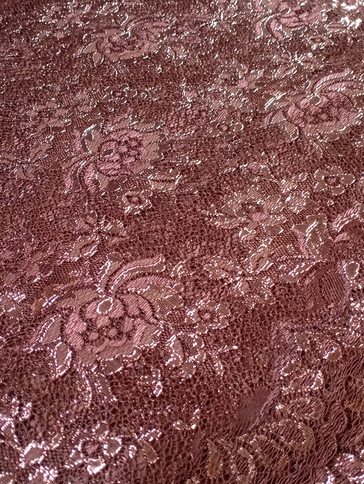 Гипюр Античная роза Antique Lace АLF/ Shocolate